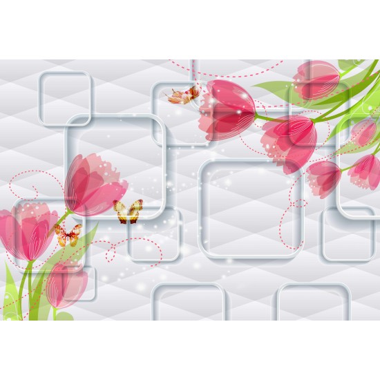 Çiçek Desenli Gergi Avize 109x80CM Hayal Penceresi Hazır Gergi Tavan Çiçek Desenli Gergi Avize 109x80CM Hayal Penceresi Hazır Gergi Tavan