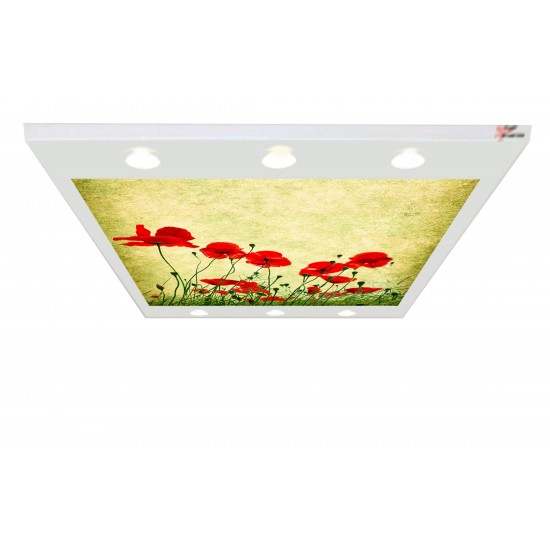 Gelincik Gergi Avize 140x100 Hayal Penceresi Hazır Gergi Tavan Gelincik Gergi Avize 140x100 Hayal Penceresi Hazır Gergi Tavan