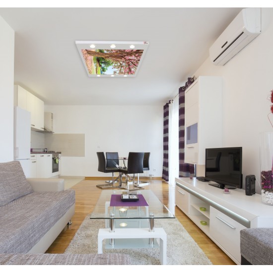 Ağaç Dibi Gergi Avize 140x100 Hayal Penceresi Hazır Gergi Tavan Ağaç Dibi Gergi Avize 140x100 Hayal Penceresi Hazır Gergi Tavan