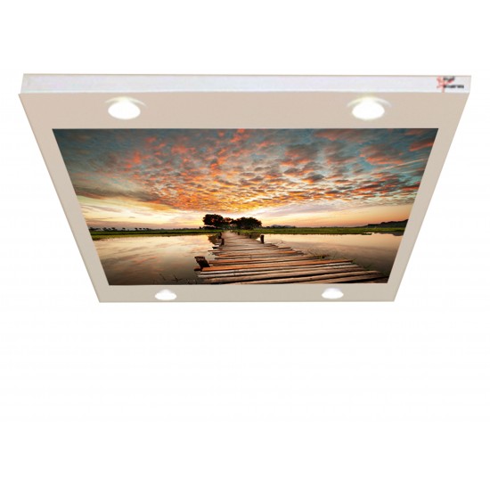 Tahtadan Köprü Gergi Avize 109x80 Hayal Penceresi Hazır Gergi Tavan Tahtadan Köprü Gergi Avize 109x80 Hayal Penceresi Hazır Gergi Tavan
