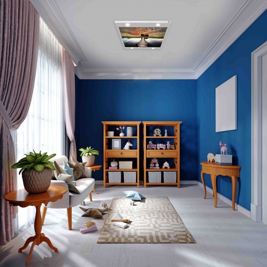 Tahtadan Köprü Gergi Avize 109x80 Hayal Penceresi Hazır Gergi Tavan Tahtadan Köprü Gergi Avize 109x80 Hayal Penceresi Hazır Gergi Tavan