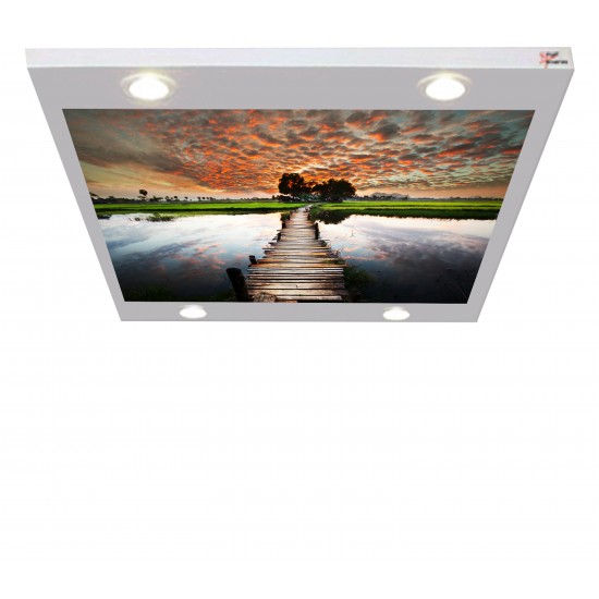 Tahtadan Köprü Gergi Avize 109x80 Hayal Penceresi Hazır Gergi Tavan Tahtadan Köprü Gergi Avize 109x80 Hayal Penceresi Hazır Gergi Tavan