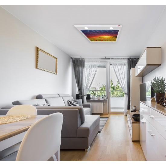 Gelincik ve Güneş Gergi Avize 109x80 Hayal Penceresi Hazır Gergi Tavan Gelincik ve Güneş Gergi Avize 109x80 Hayal Penceresi Hazır Gergi Tavan