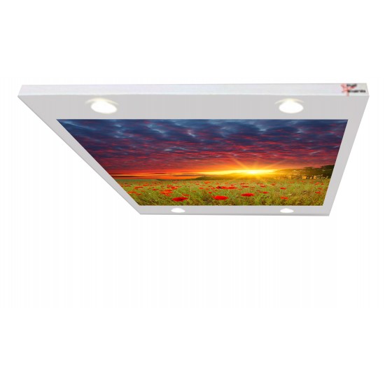 Gelincik ve Güneş Gergi Avize 109x80 Hayal Penceresi Hazır Gergi Tavan Gelincik ve Güneş Gergi Avize 109x80 Hayal Penceresi Hazır Gergi Tavan