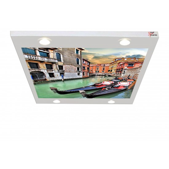 Venedik ve Gondol Gergi Avize 109x80 Hayal Penceresi Hazır Gergi Tavan Venedik ve Gondol Gergi Avize 109x80 Hayal Penceresi Hazır Gergi Tavan