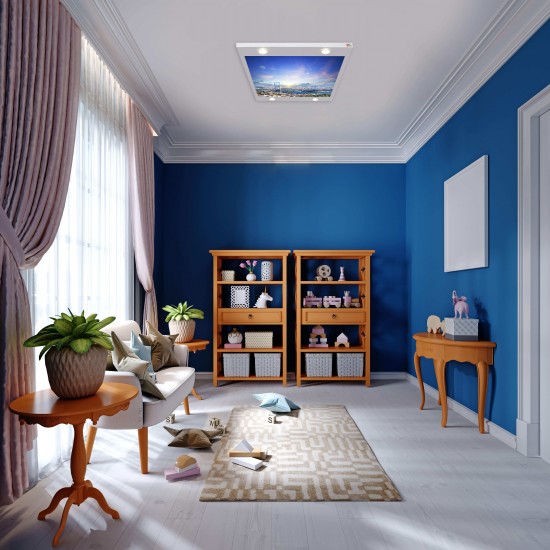 İstanbul Gergi Avize 109x80 Hayal Penceresi Hazır Gergi Tavan İstanbul Gergi Avize 109x80 Hayal Penceresi Hazır Gergi Tavan