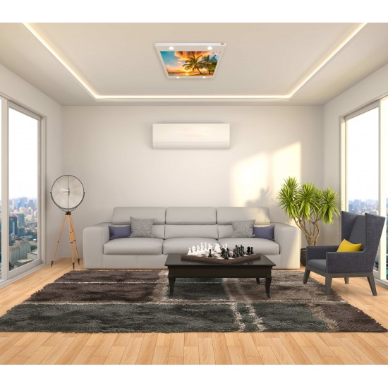 Palmiyeler Gergi Avize 109x80 Hayal Penceresi Hazır Gergi Tavan Palmiyeler Gergi Avize 109x80 Hayal Penceresi Hazır Gergi Tavan