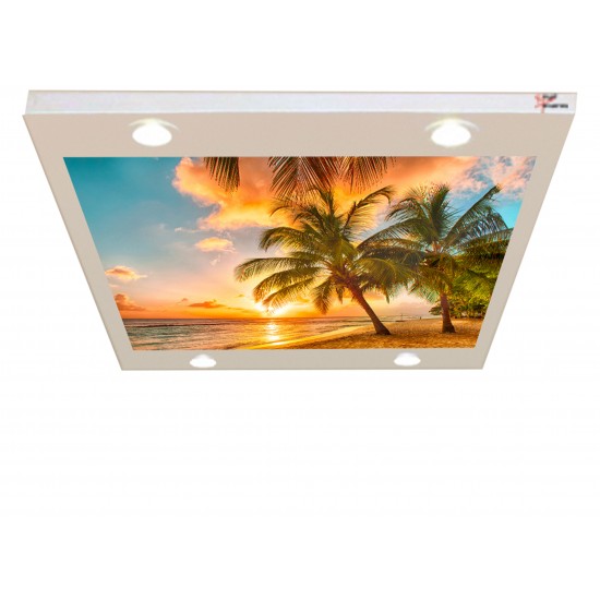 Palmiyeler Gergi Avize 109x80 Hayal Penceresi Hazır Gergi Tavan Palmiyeler Gergi Avize 109x80 Hayal Penceresi Hazır Gergi Tavan
