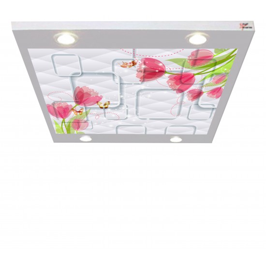 Çiçek Desenli Gergi Avize 109x80CM Hayal Penceresi Hazır Gergi Tavan Çiçek Desenli Gergi Avize 109x80CM Hayal Penceresi Hazır Gergi Tavan