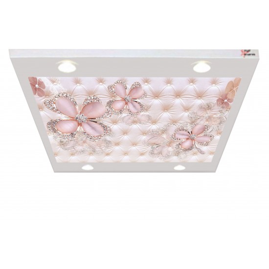 Çiçek Desenli Gergi Avize 109x80CM Hayal Penceresi Hazır Gergi Tavan Çiçek Desenli Gergi Avize 109x80CM Hayal Penceresi Hazır Gergi Tavan