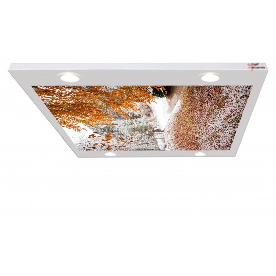 Sonbahar Kış Gergi Avize 109x80 Hayal Penceresi Hazır Gergi Tavan Sonbahar Kış Gergi Avize 109x80 Hayal Penceresi Hazır Gergi Tavan