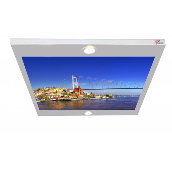Köprü Gergi Avize 80x68CM Hayal Penceresi Hazır Gergi Tavan Köprü Gergi Avize 80x68CM Hayal Penceresi Hazır Gergi Tavan