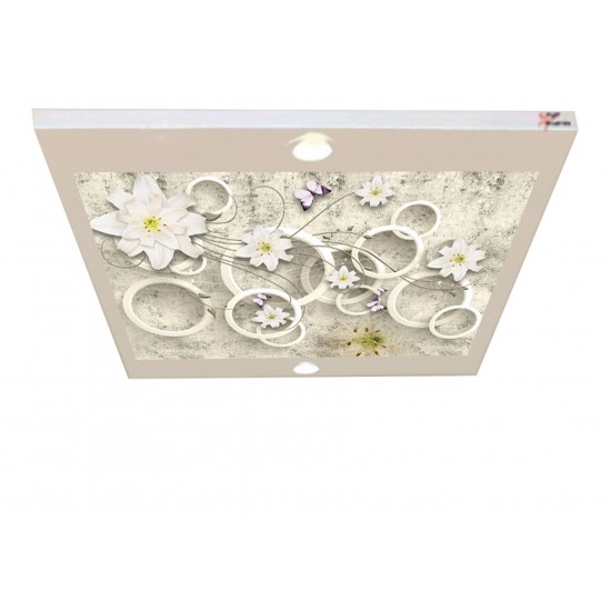 Çiçek ve Halkalar Gergi Avize 80x68CM Hayal Penceresi Hazır Gergi Tavan Çiçek ve Halkalar Gergi Avize 80x68CM Hayal Penceresi Hazır Gergi Tavan